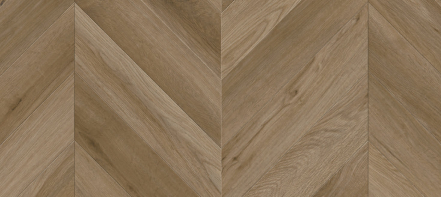 French Quarter Chevron Beignet Rigid Luxury Vinyl Plank Flooring - Matte