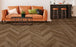 French Quarter Chevron Toulouse St. Rigid Luxury Vinyl Plank Flooring - Matte