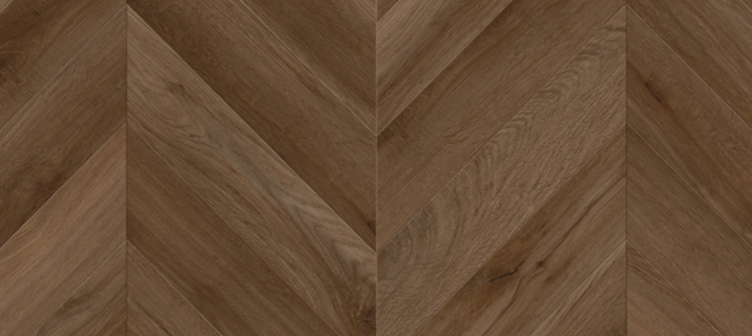 French Quarter Chevron Toulouse St. Rigid Luxury Vinyl Plank Flooring - Matte