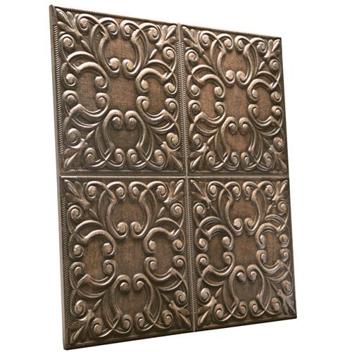 Victorian Porcelain Tin Copper Tile Glossy 2
