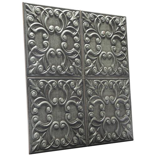 Victorian Porcelain Tin Iron Tile Glossy 2