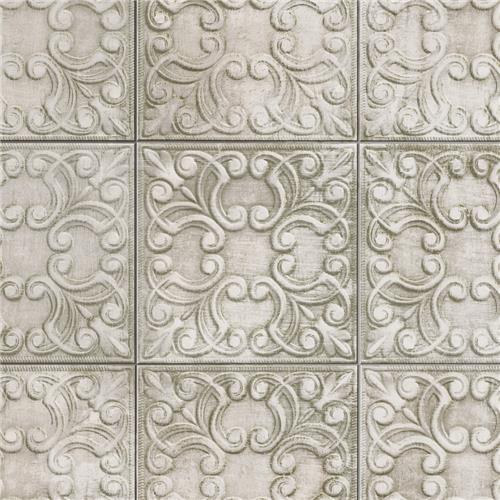 Victorian Porcelain Tin Zinc Tile Glossy 1