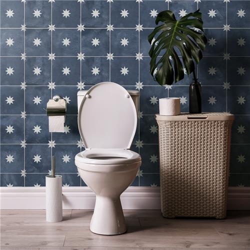 Starlight Porcelain Navy Tile Matte 7