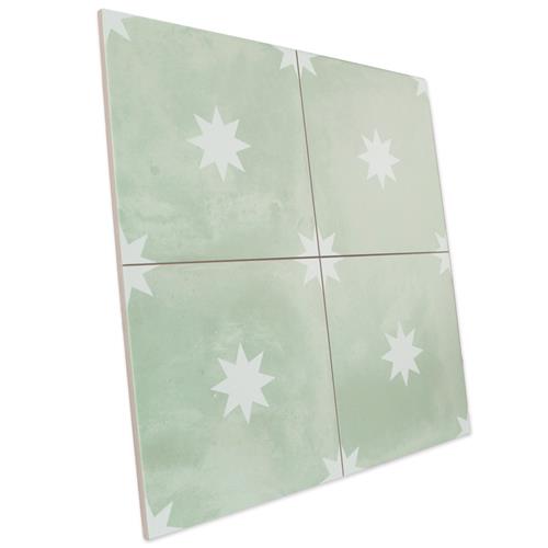 Starlight Porcelain Sage Tile Matte 4