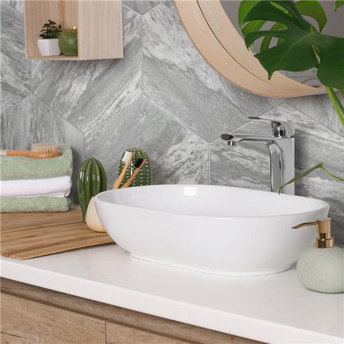 Marbilia Porcelain Bardiglio with Biotech Tile Matte 5