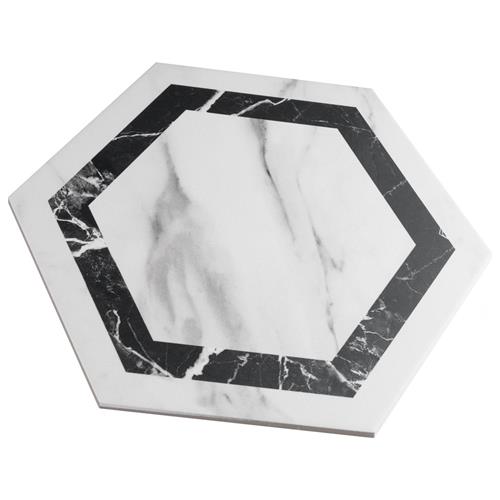 Marbilia Porcelain Venato?Black Geo with Biotech Tile Matte 2