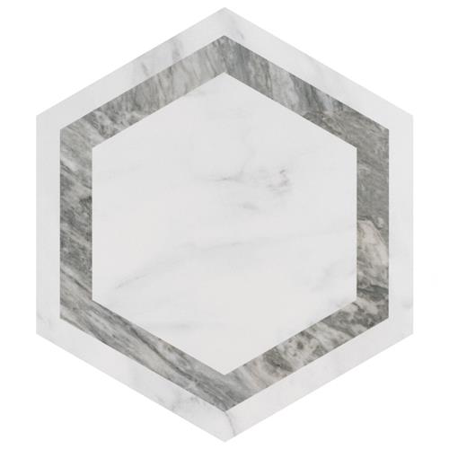 Marbilia Porcelain Venato Grey Geo?with Biotech Tile Matte 1