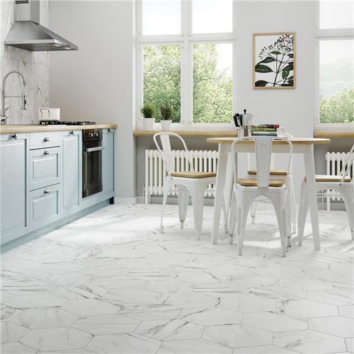 Marbilia Porcelain Venato?with Biotech Tile Matte 6
