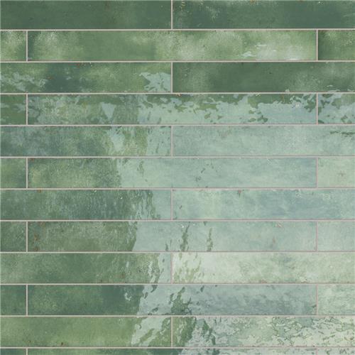 Scottsdale Porcelain Green Tile Glossy 2