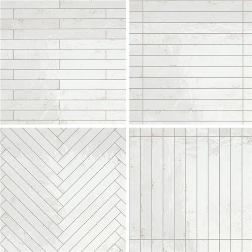 Scottsdale Porcelain White Tile Glossy 3