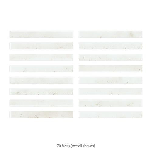 Scottsdale Porcelain White Tile Glossy 4