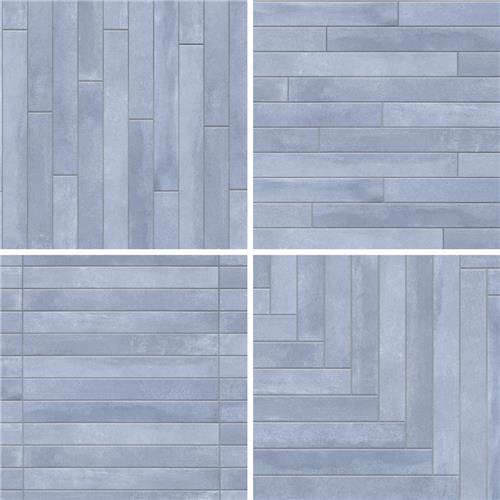 Tucson Porcelain Blue Tile Matte 3