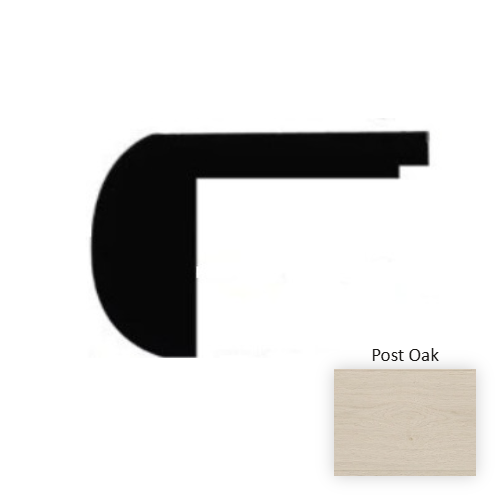 Oak Wood Post Oak Flush Stair Nose Embossed 1