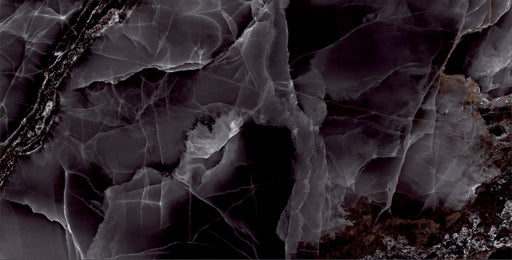 Belize Porcelain Black Tile Gloss 1