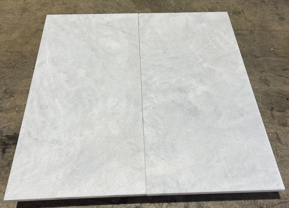 Leather Fantasy White Marble Tile