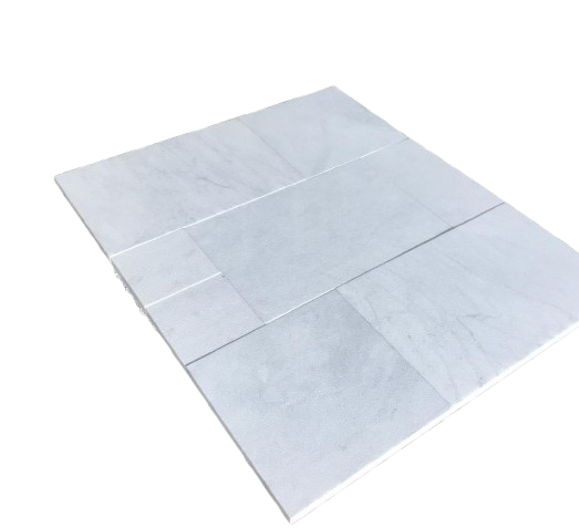 Fantasy White Marble Pattern - Sandblasted