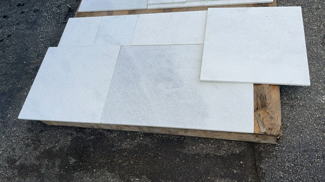 Fantasy White Marble Sandblasted Pattern