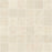 Full Sheet Sample - Feel Cream Porcelain Mosaic - 12" x 12" x 10 MM Matte