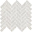 Full Sheet Sample - Feel Pearl Spina Porcelain Mosaic - 12" x 12" x 10 MM Matte