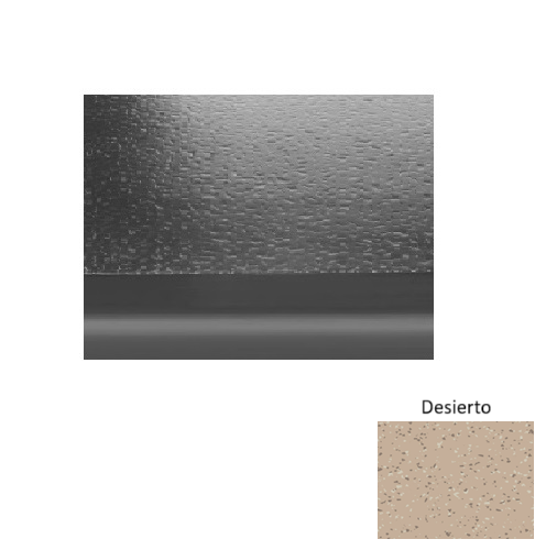 Rubber Desierto F330 Stair Tread Hammered 1