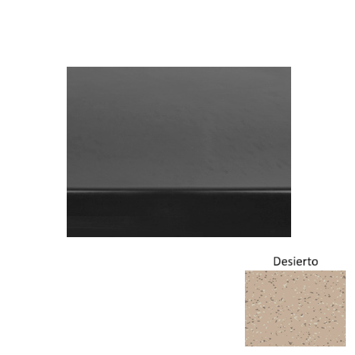 Rubber Desierto F330 Stair Tread Smooth 1