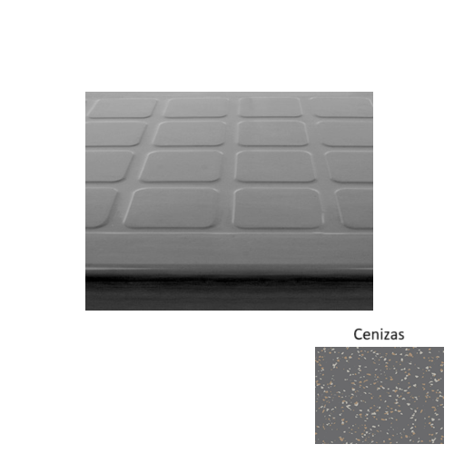 Rubber Cenizas F328 Stair Tread Textured 1