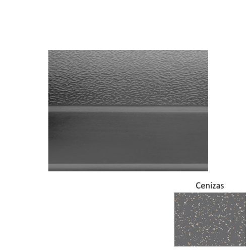 Rubber Cenizas F328 Stair Tread Textured 1