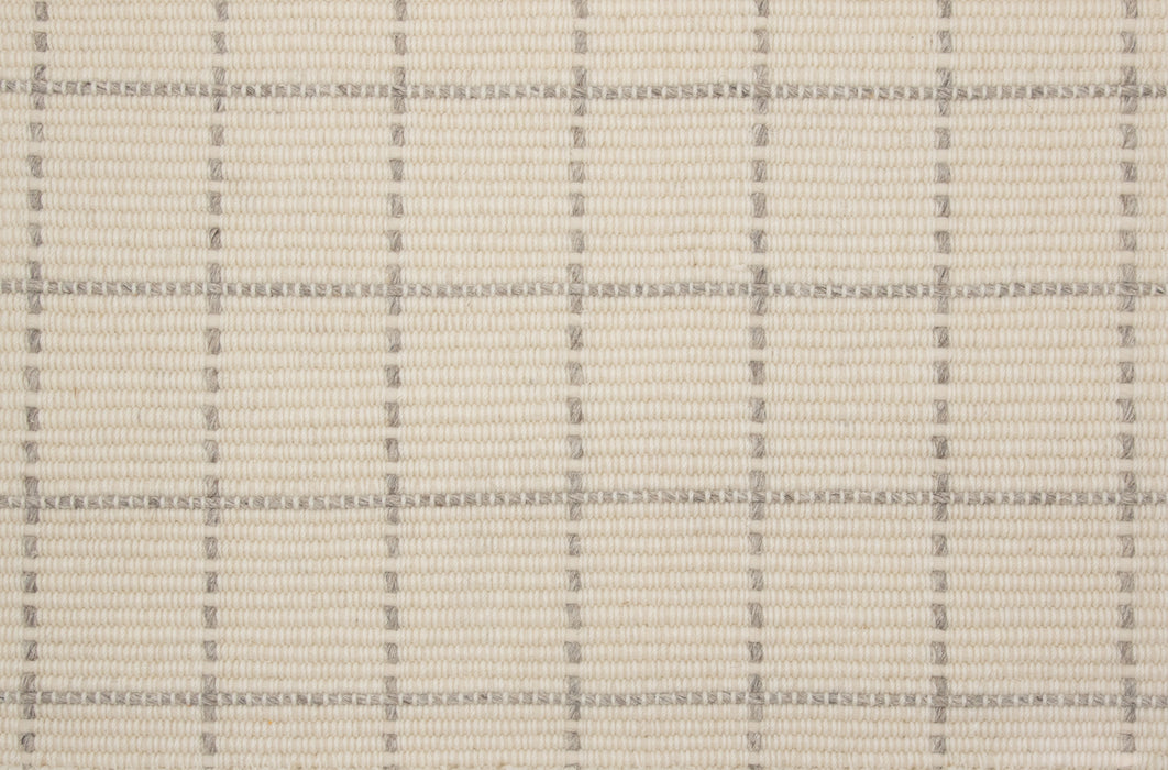 Finnegan Square Wool Bone 61932 Carpet Textured 1