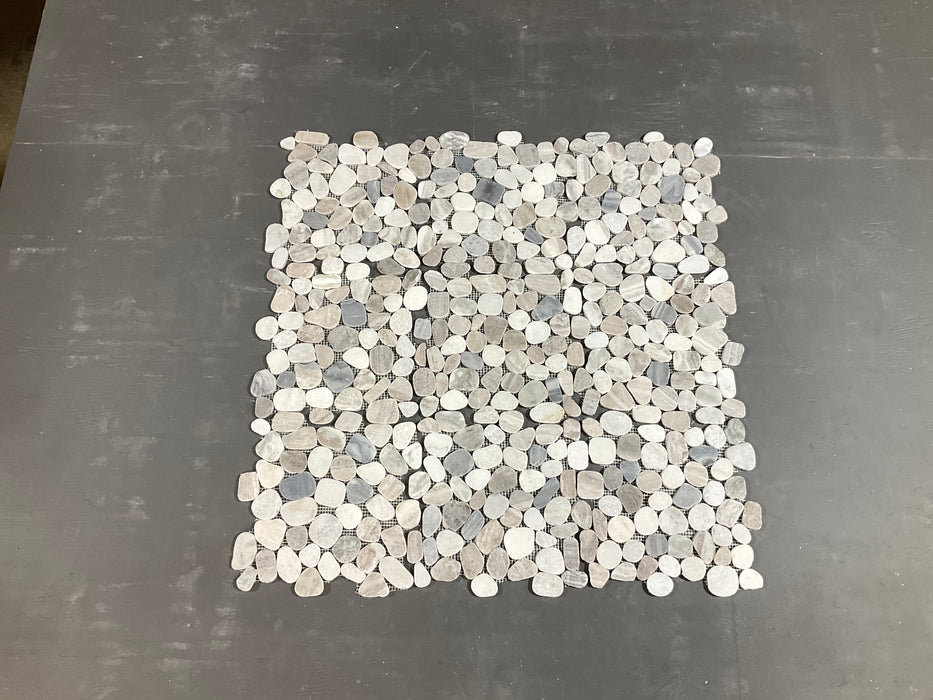 Greige Marble Pebble Flat Matte 1