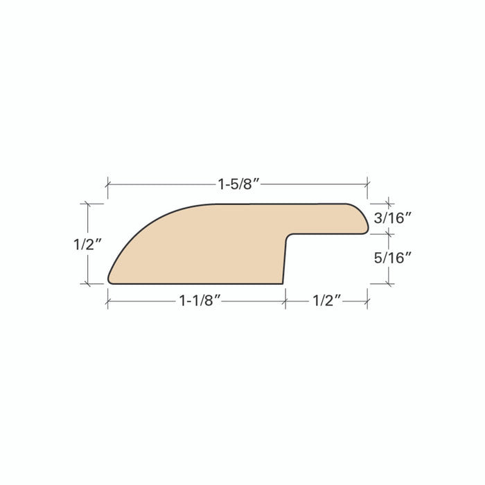 VersaFlex Wood Oak Reducer Polyurethane 2