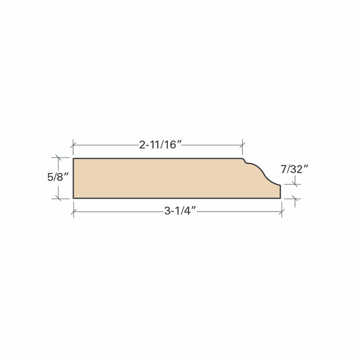 VersaFlex Wood Oak Wall Base Polyurethane 2