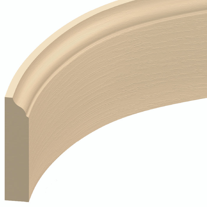 VersaFlex Wood Oak Wall Base Polyurethane 1