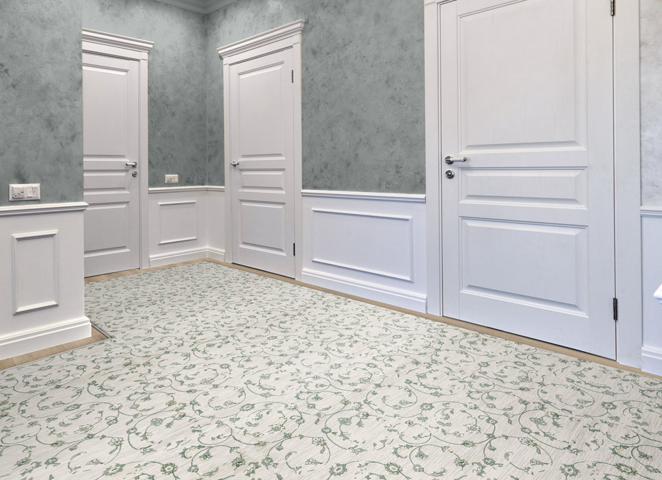 Floretta Polypropylene Celadon 51631 Carpet Textured 2