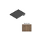 NatureTEK Select Reclaime Mocha Oak Laminate Wood Moulding / Trim - 84" Flush Stairnose