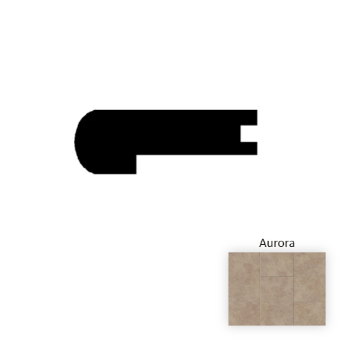 Athena Vinyl Aurora Flush Stair Nose Embossed 1