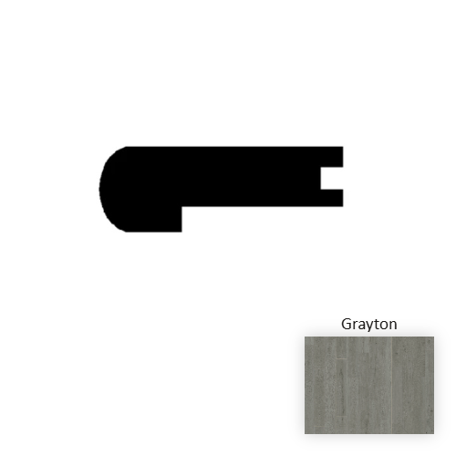 American Standard Vinyl Grayton Flush Stair Nose Embossed 1
