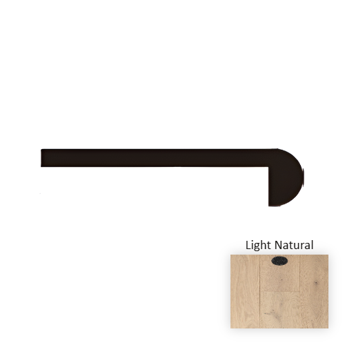Amalfi Wood Light Natural Hardwood Moulding / Trim Wire Brushed 1