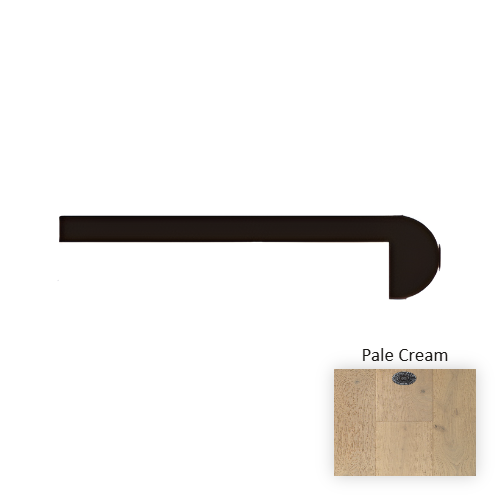 Alba Wood Pale Cream Hardwood Moulding / Trim Wire Brushed 1
