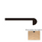 Tivoli Wood Warm Amber Hardwood Moulding / Trim Wire Brushed 1