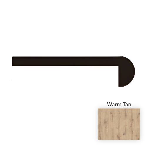 Dusky Cypress Wood Warm Tan Laminate Wood Moulding / Trim Embossed 1
