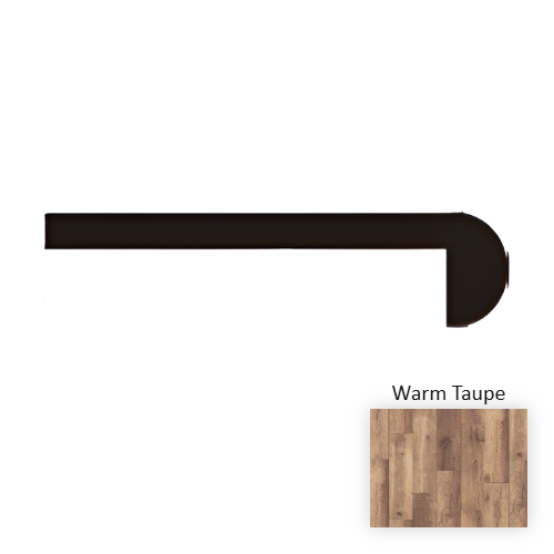 Twilight Oak Wood Warm Taupe Laminate Wood Moulding / Trim Embossed 1