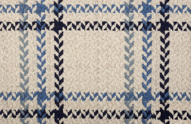 Fort William Wool Cobalt 19431 Carpet FORTW Natural 2