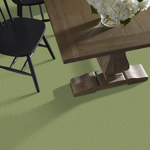 The Bright Side Four Leaf Clover Polyester Carpet - Textured
