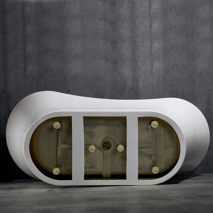 PULSE ShowerSpas 1051 Bathtub Polished White 3