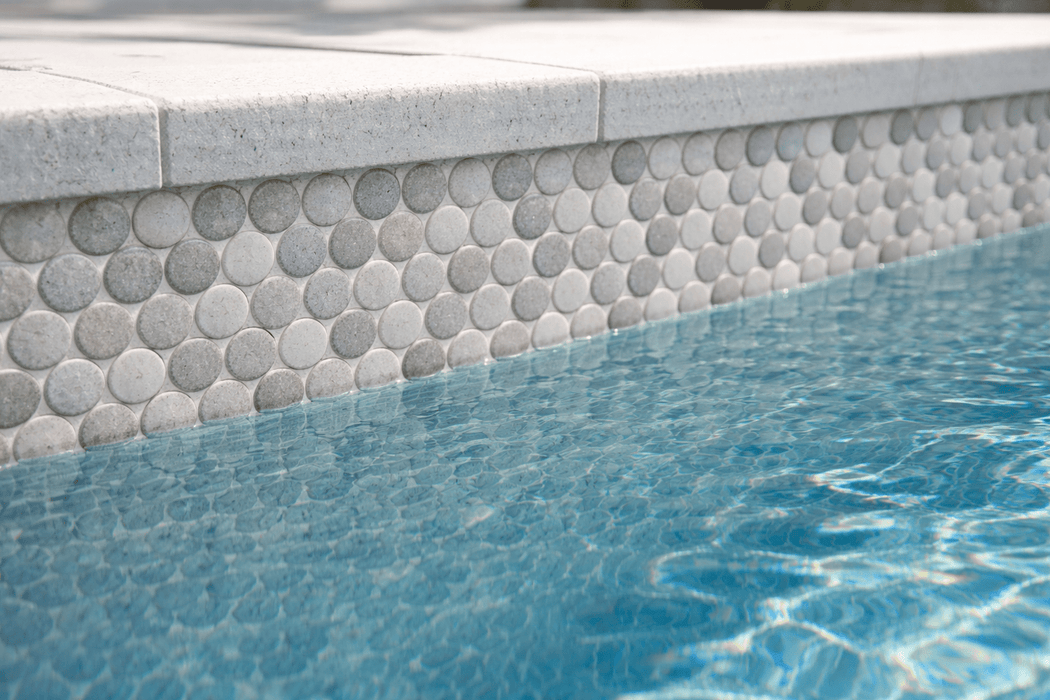 Liquid Drop Glass Fresh Water Mosaic Matte 2