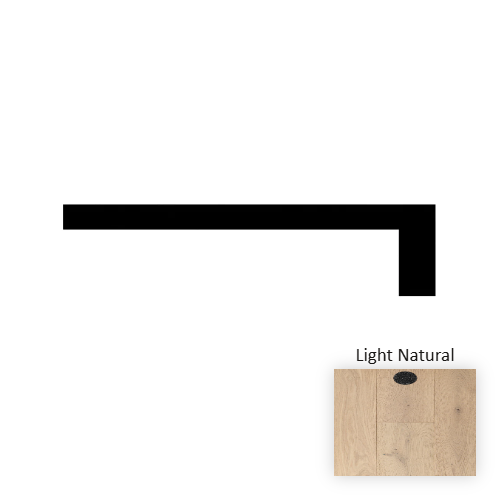 Amalfi Wood Light Natural Hardwood Moulding / Trim Wire Brushed 1