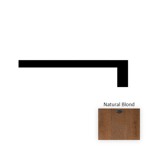 Sorrento Wood Natural Blond Hardwood Moulding / Trim Wire Brushed 1