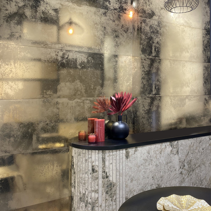 Galvanta Ceramic Gold Tile Matte 2
