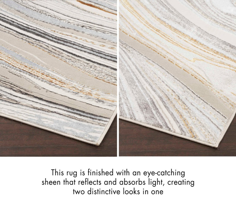 Glitz Grey Gold Polyester GRYGD