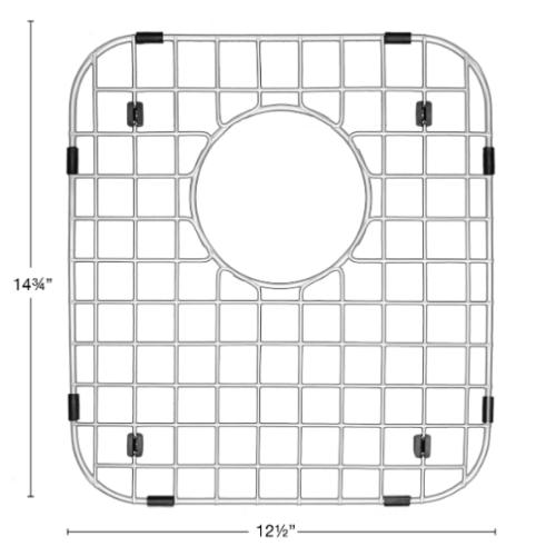 Stainless Steel Stainless Steel Bottom Grid 2